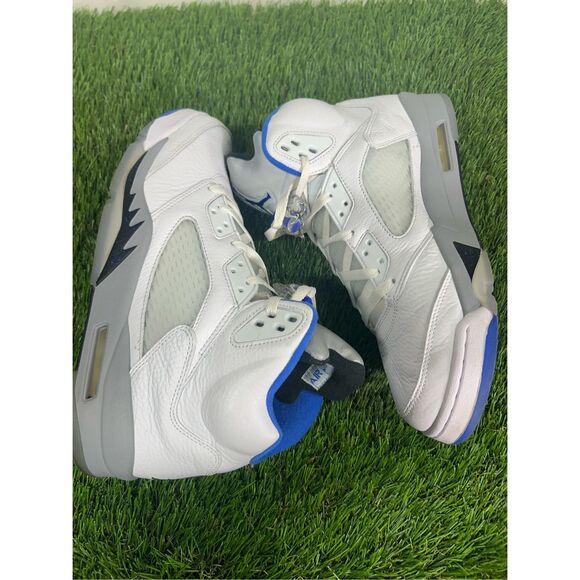 VNDS WORN 1x Size 12 - Air Jordan 5 Retro Stealth 2.0 - OG ALL 2021 - Picture 5 of 7